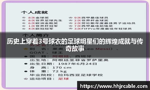 历史上穿着3号球衣的足球明星们的辉煌成就与传奇故事